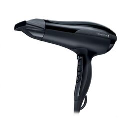 Фен для волосся Remington Pro-Air D5210 з іонізацією, керамічним кільцем та концентратором, 2200 Вт, чорний