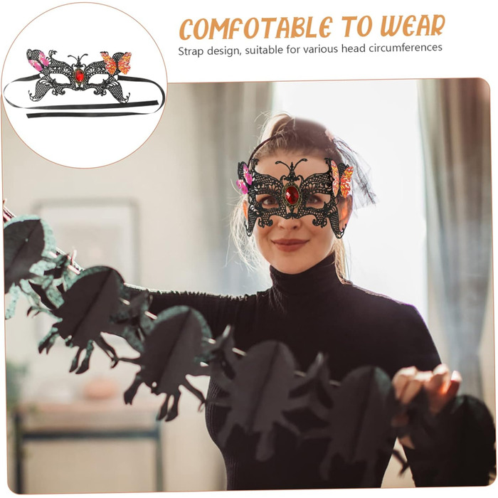 Маска для обличчя у вигляді голови бика, 12 шт. - аксесуар для вечірки, карнавалу, костюму, Венеціанської маскарки, тканинна