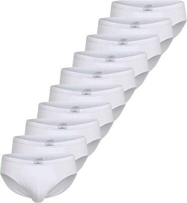 Труси чоловічі Goetzburg 10 шт. з натуральної бавовни, білі