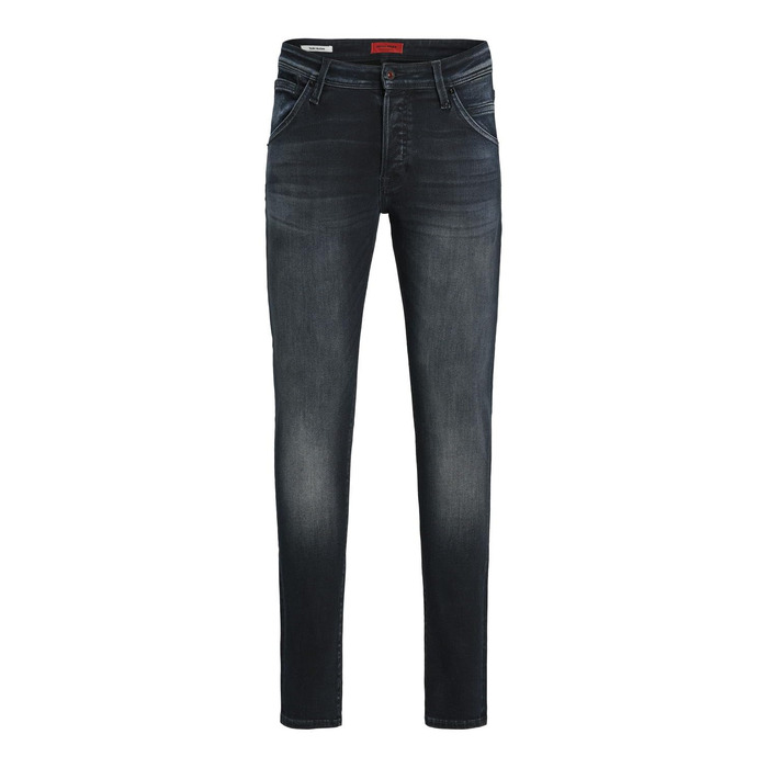 Чоловічі джинси JACK & JONES Ubbo Glenn Slim Fit, темно-сині, стрейч-денім (33W / 32L)