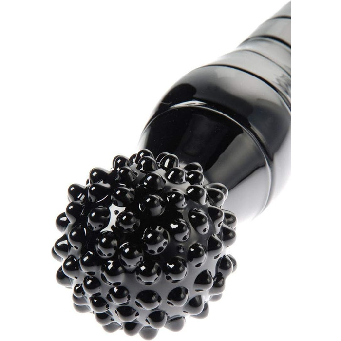 Скляний дildo Zepter чорного кольору