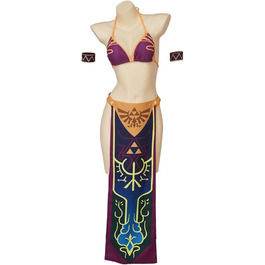 Косплей-костюм принцеси MelangCos, сексуальна спідня білизна для жінок та дівчат 3XL, фіолетовий