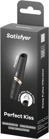 Вібратор Satisfyer Perfect Kiss для жінок | Інтимна іграшка для дорослих | Стимуляція клітора | Вібратор для сексуального задоволення | Інструменти жіночого велнесу