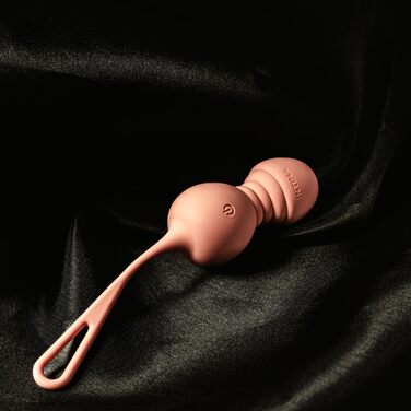 Набір вагінальних кульок Intima Premium з вібрацією | Тренажер для м'язів тазу для жінок | Пристрій для тренування з 10 режимами вібрації та 4 вагами | Кульки для інтимної гімнастики з пультом дистанційного керування | Для жінок