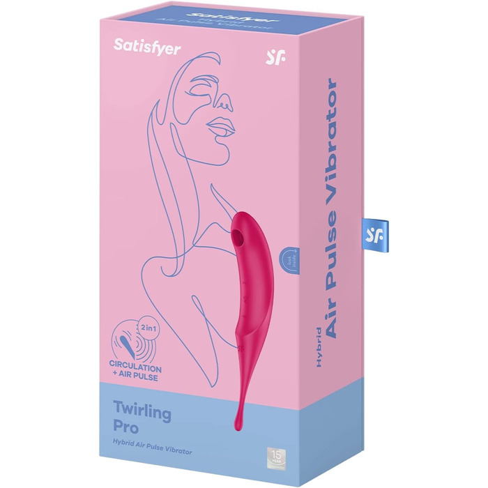Satisfyer Twirling Pro: вібратор з ефектом