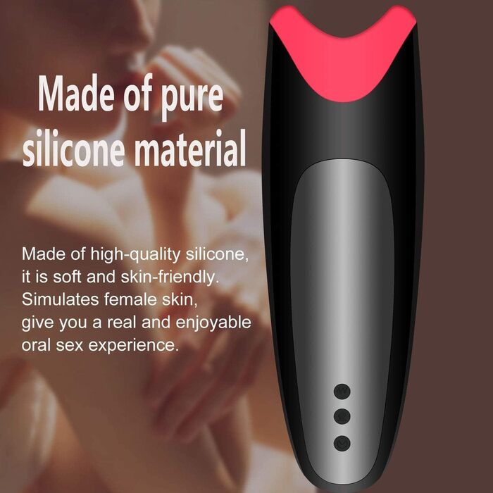 Вібратор для чоловіків з підігрівом та функцією Jet, 15 режимів, вологостійкий. Масажер для інтимного використання.