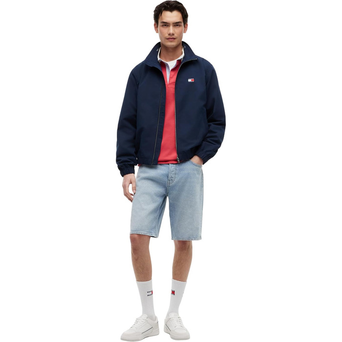 Чоловіча куртка Tommy Jeans TJM Essential Jacket Dark Night Navy (синя), розмір M