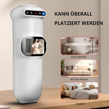 Електричний мастурбатор для чоловіків: чаша для мастурбації з 9 вібрацій та 9 режимів насосу | Інтимна іграшка для чоловіків