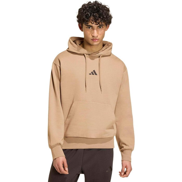 Чоловіче худі adidas Performance Feelcozy (розмір L, колір Khaki Six/Black)
