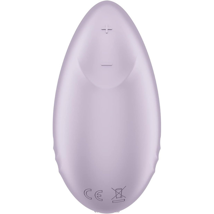 Satisfyer Tropical Tip Connect: Вібратор кліторальний Bluetooth, водонепроникний (IPX7), ергономічний, силіконовий, фіолетовий