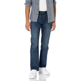 Чоловічі джинси Amazon Essentials Bootcut прямого крою, темно-синій колір (Dark Wash), розмір 42W / 34L