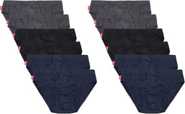 Боксерки чоловічі Liabel з бавовни (3XL, 12 шт., багато кольорів)