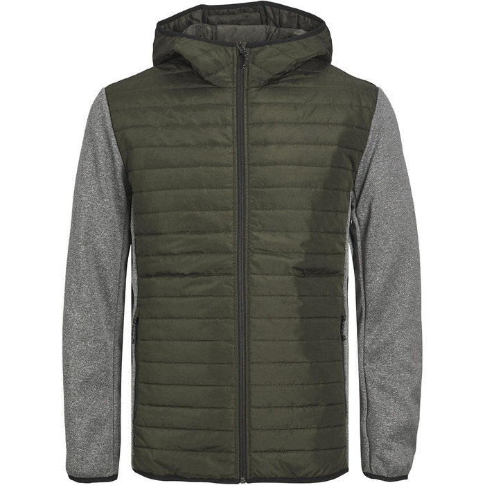 Чоловіча гібридна куртка JACK & JONES Hybridjacke L, чорна
