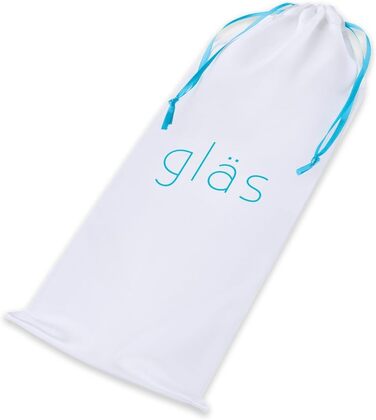 Дільдо з двох кінців, вигнутий, прозорий, 18 см