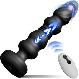 Вібратор для анусу з 10 режимами вібрації: стимуляція простати, для чоловіків та жінок, секс-іграшка