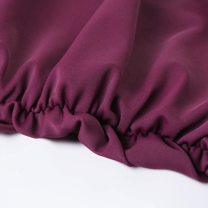 Купальник жіночий RXRXCOCO з драпіруванням, корегуючим животик, V-подібний виріз, Push Up, з підтримкою грудей, відкритий на спині, Leopard, Чорний (XL, Бордовий)