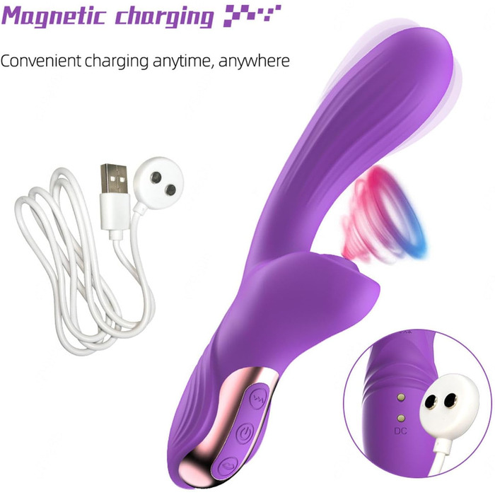 Вібратор для жінок Sexspielzeug: 10 режимів, тихий, кролик, рожевий