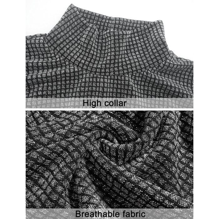 Чоловіча прозора сорочка AIEOE для клубу та вечірок, сіра, мереживна, тонкий мереживний топ (M)