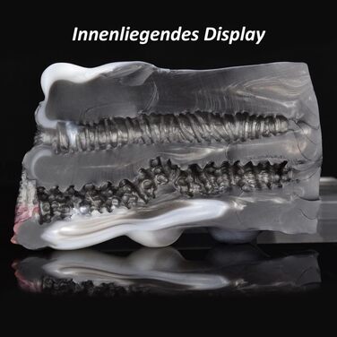 Масажер для чоловіків Guspiun 670g з реалістичним дизайном, 3D силікон, подвійний тунель, сексуальна іграшка для соло