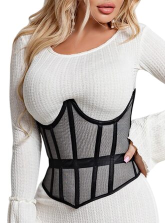 Корсет для фігури жіночий Meh-Korett, Body shaper, чорний, XS