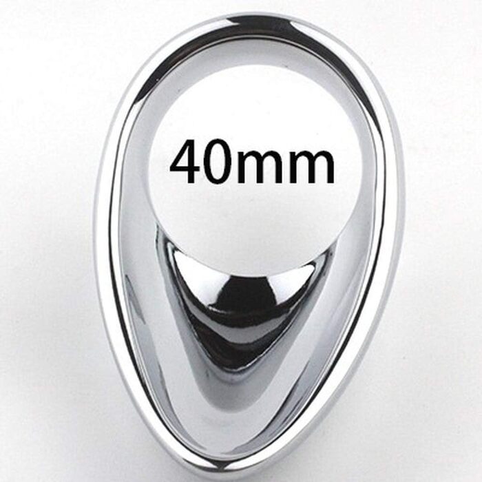 Кольця для пениса Jinqian EINZIGARTIGE Form - набір для чоловіків, сталь, розмір 40 мм