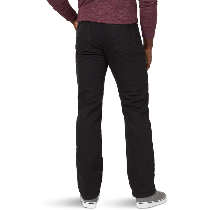 Чоловічі джинси Wrangler Authentics класичного крою, стрейч, 5 кишень, чорні, розмір 38W / 32L