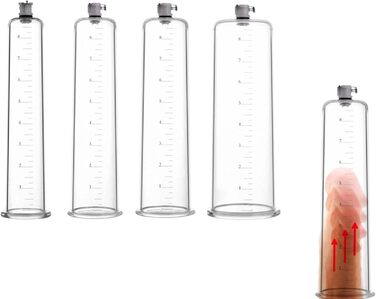 Набір аксесуарів для помпи для статевого члена Yasexx з лазерним різьбленням, акриловий циліндр, вакуумна помпа для збільшення статевого члена та ерекції. Іграшки для дорослих.