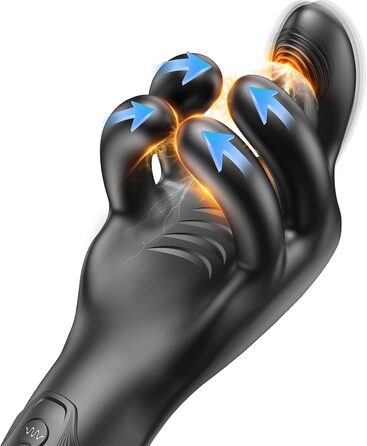 Вібратор для чоловіків Magic Hand: 10 режимів, 10 вібрацій, стимуляція пеніса, сексуальні іграшки для соло-мастурбації