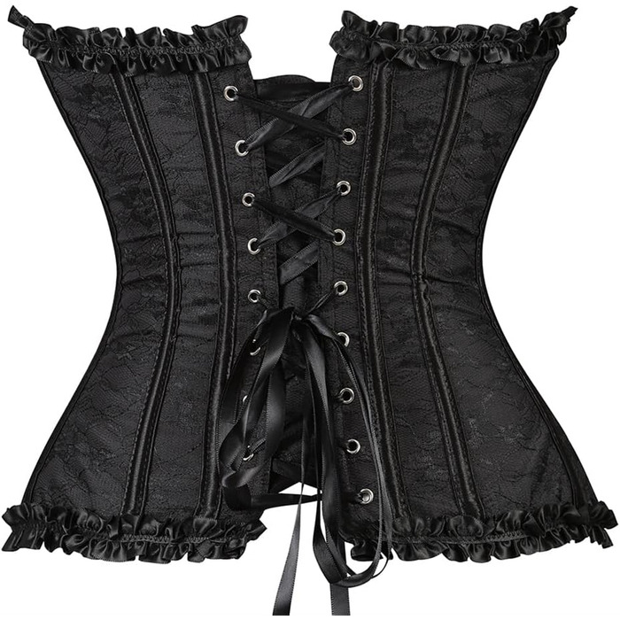 Корсет-корсет Grebrafan для жінок, чорний (42-44)