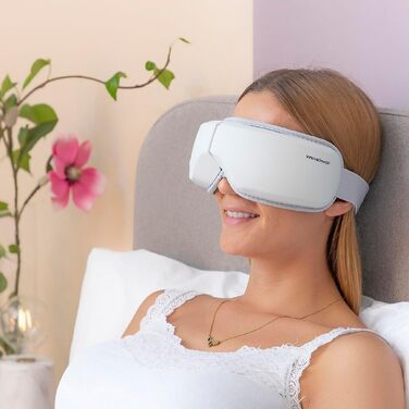 Масажер для очей InnovaGoods EyeSky 4-в-1 з повітряним компресією, для зняття втоми та покращення кровообігу, компактний
