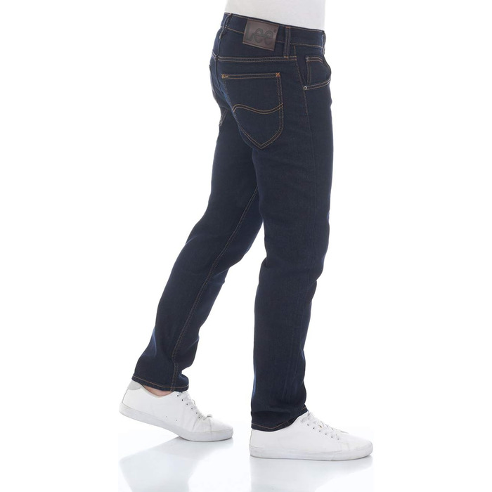 Чоловічі джинси Lee Daren Regular Straight Fit з еластичним стрейч-ефектом, темно-сині (Rinse Blue), 33W/30L