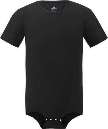 Комбінезон чоловічий Littleforbig з бавовни, вільний крій, чорний, XL