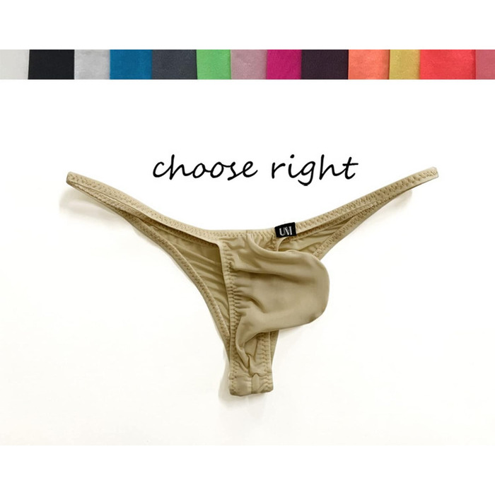 Танга чоловічі Faringoto Comfort з тонкого шовку, низька талія (6 шт.) розмір L (3030)