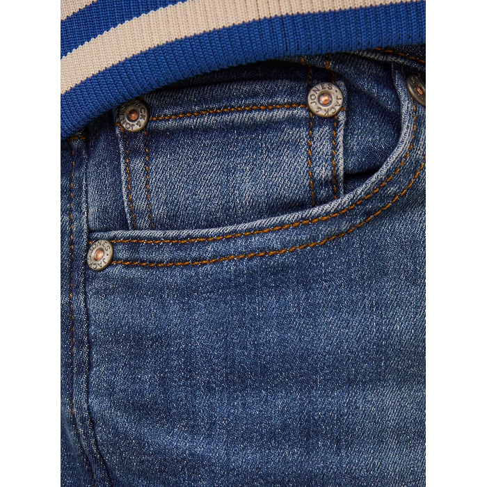 Дитячі джинси Jack & Jones Boy Slim Fit JJIGLENN синього кольору, розмір 152