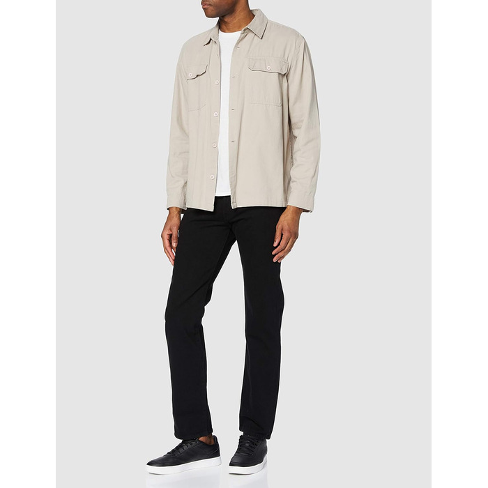 Чоловічі джинси Levi's 501 Original Straight Fit, класичний крій, Stonewashed Black (33W / 30L)