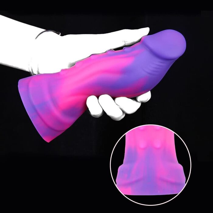 Силіконовий аналплаг Kuaecr 5 Arten з сильним присоском для стимуляції G-точки. Іграшки для дорослих для жінок та чоловіків