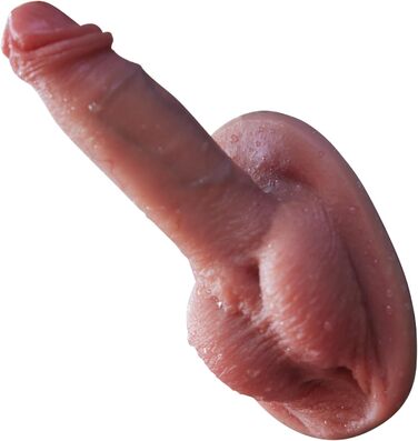 Реалістичний дилдо з м'якого силікону з сильним присоском для інтимних іграшок