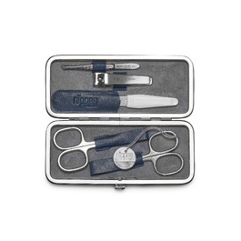 Манікюрний набір nippes Solingen Vintage, 7 предметів, натуральна шкіра корови, Made in Germany