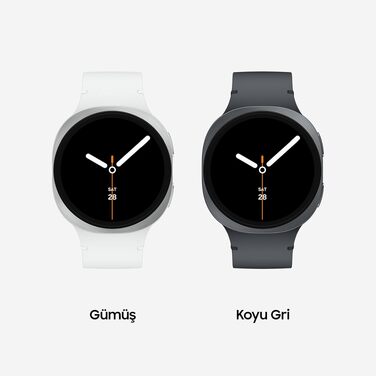 Смарт-годинник Samsung Galaxy Watch 8 Bluetooth, 44 мм, сріблястий