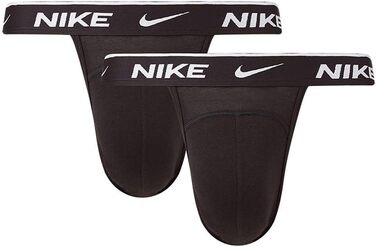 Боксери чоловічі Nike Everyday Cotton Stretch (1 шт.) S, чорний, білий