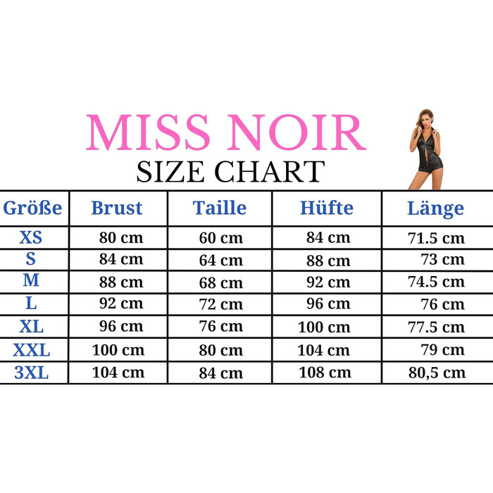 Жіночий комбінезон MISS NOIR 9332 з ефектом шкіри, чорний (3XL)