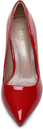 Жіночі класичні модні туфлі-човники Dream Pairs, червоні (розмір 37 EU)