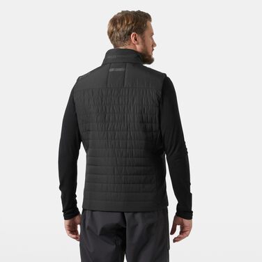 Чоловічий утеплений жилет Helly Hansen Crew Insulator Vest 2.0, колір Ebony (XXL)