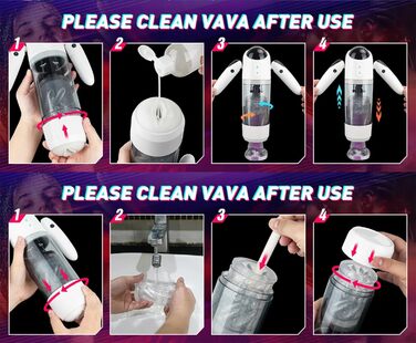 Електричний мастурбатор з ручкою для чоловіків – автоматичний стимулятор пеніса, секс-іграшка для соло, телескопічний, з ротацією та функцією всмоктування