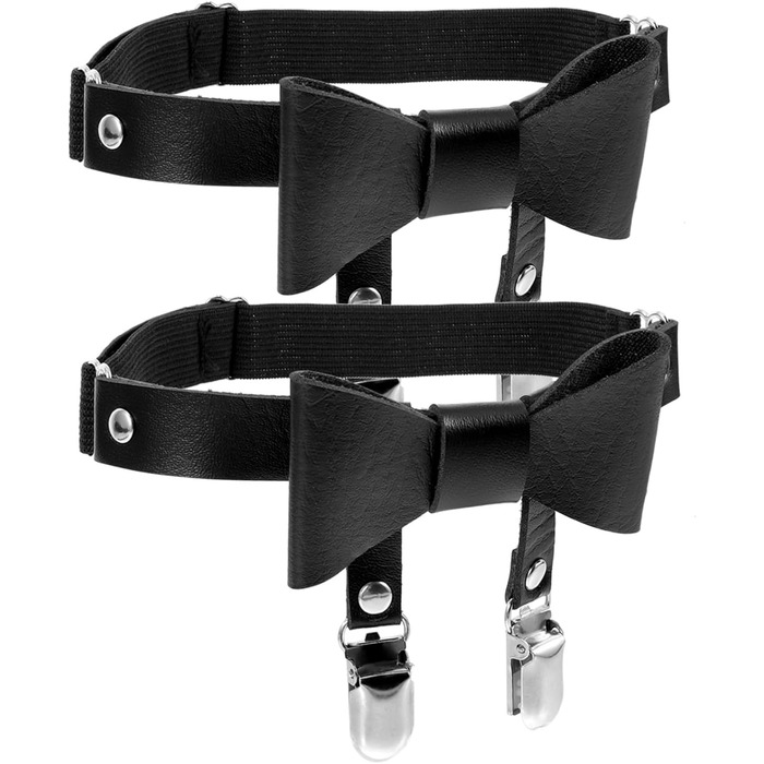 Кліп для шкарпеток Minkissy: регульований ремінь для ніг, пояс, фіксатор для шкарпеток, чорний (3)