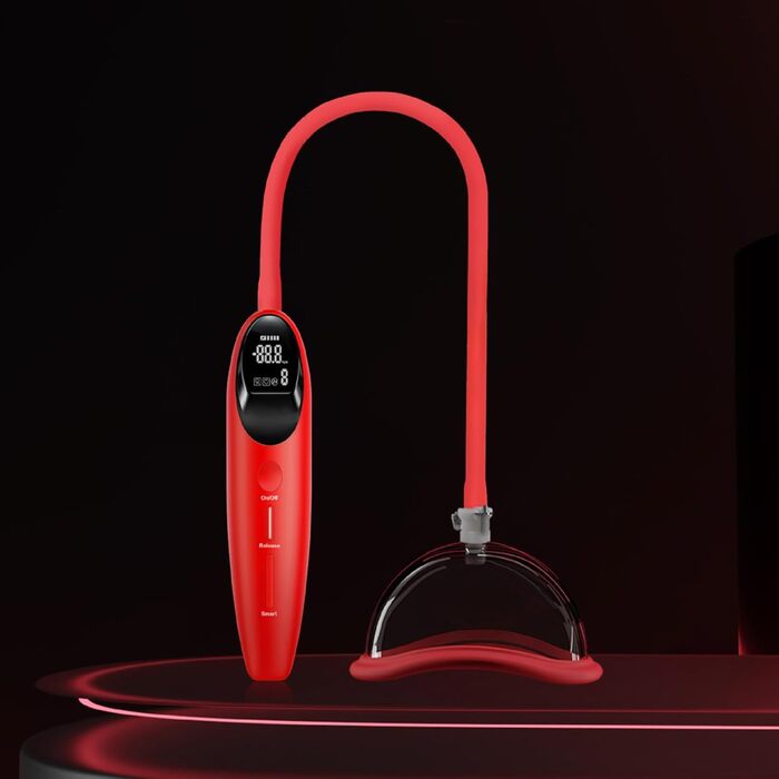 Електричний масажер для клітора з вакуумною помпою, LZMYZ - стимулятор для жінок та пар