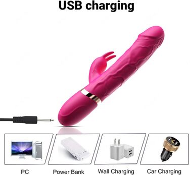 Вібратор для жінок Klitoris та G-точка, Rabbit Silikon, 10 режимів, зелений