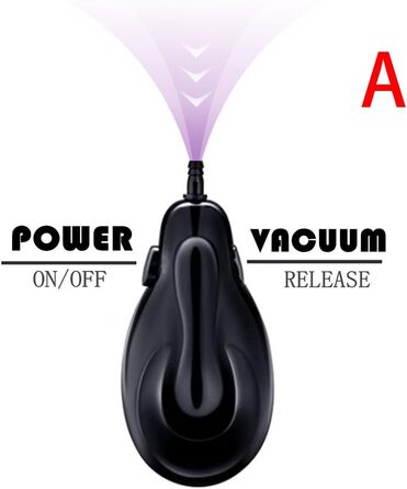 Електрична вакуумна помпа для збільшення статевого члена Guspiun - тренажер для витривалості, 4 стилі, для чоловіків