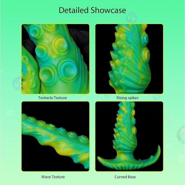 Анальний дилдо BDSMJOY Tentakel Monster XXL для пар - екстремальна сексуальна іграшка