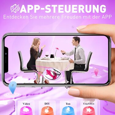 Вібратор для жінок G-точка та клітора - секс-іграшка з 9 режимами вібрації, 4в1, кролик, рожевий